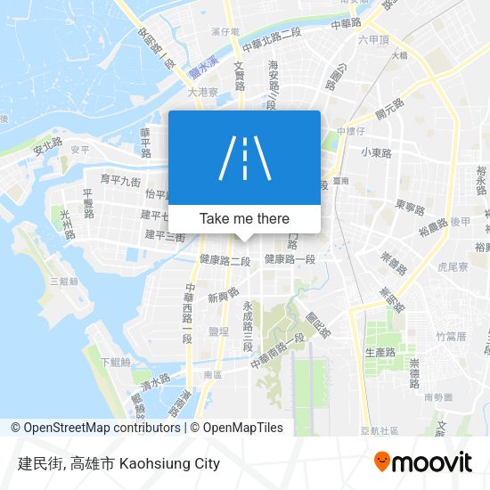 建民街 map