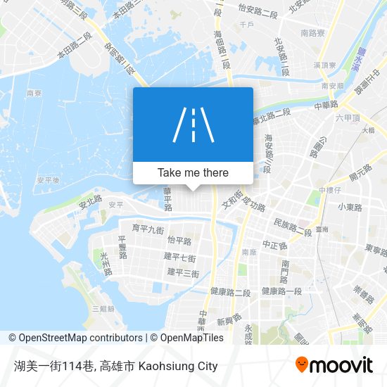 湖美一街114巷 map
