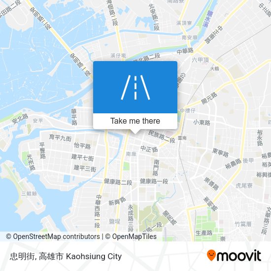 忠明街 map