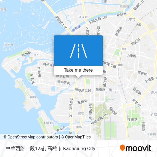 中華西路二段12巷 map