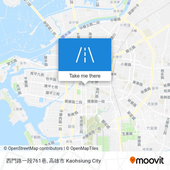 西門路一段761巷地圖