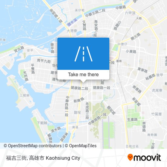 福吉三街 map