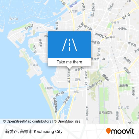 新愛路 map