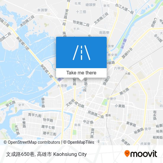 文成路650巷地圖