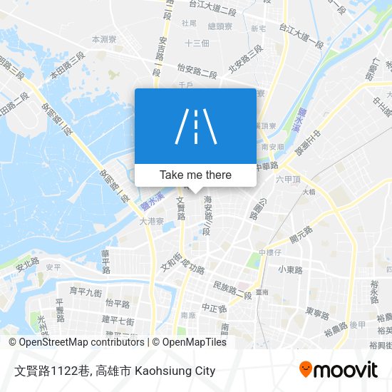 文賢路1122巷地圖