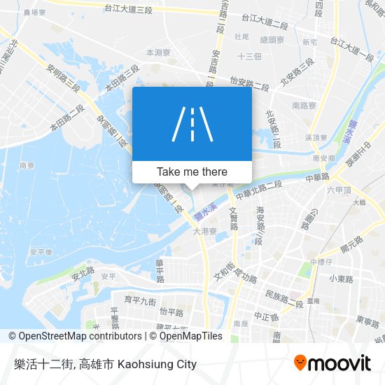 樂活十二街地圖