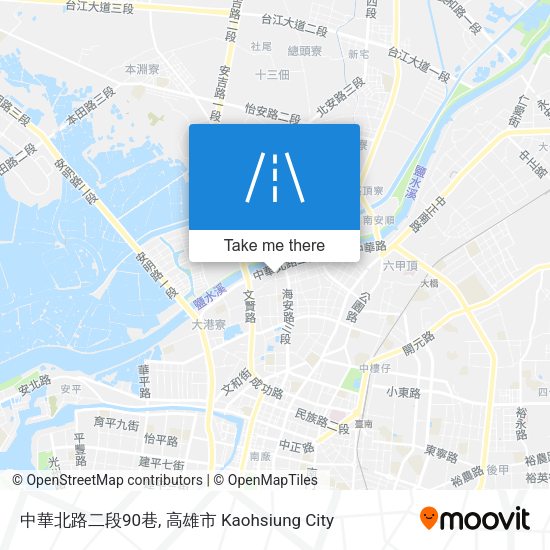 中華北路二段90巷 map