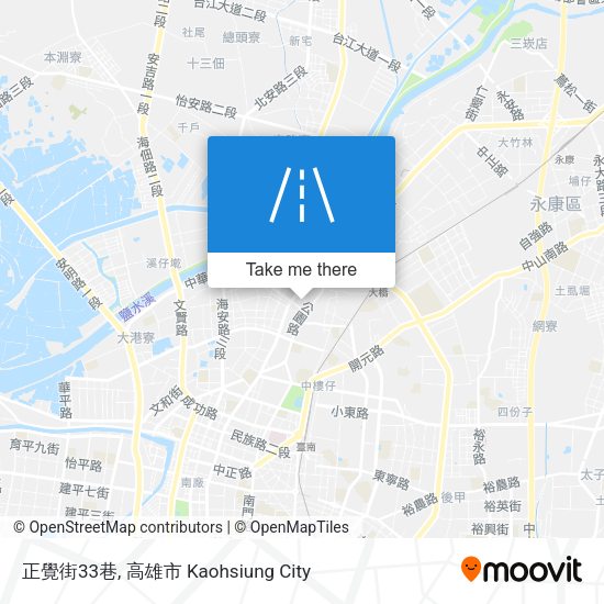 正覺街33巷地圖