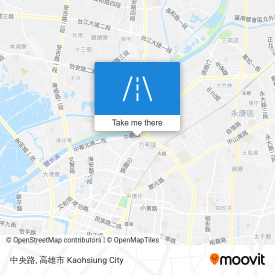 中央路 map