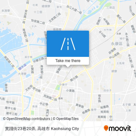 實踐街23巷20弄 map
