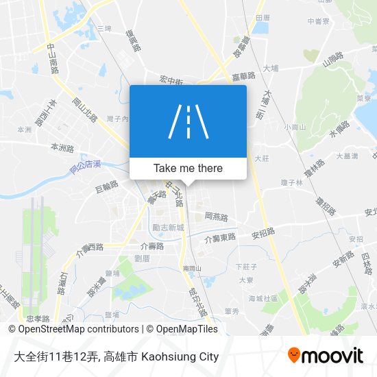 大全街11巷12弄地圖