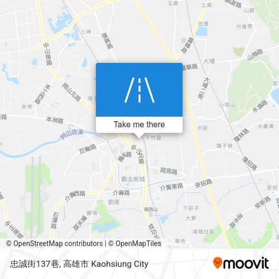 忠誠街137巷 map