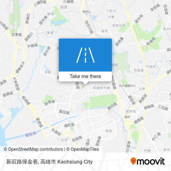 新莊路保金巷 map
