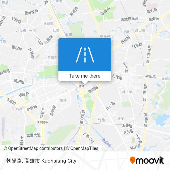 朝陽路 map