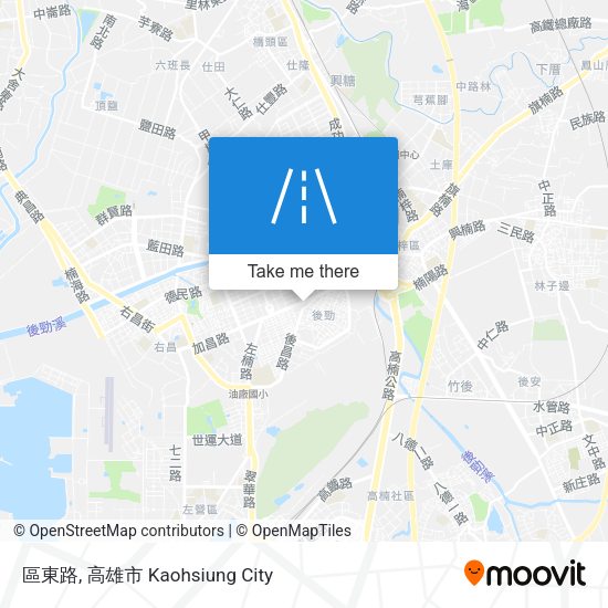 區東路 map