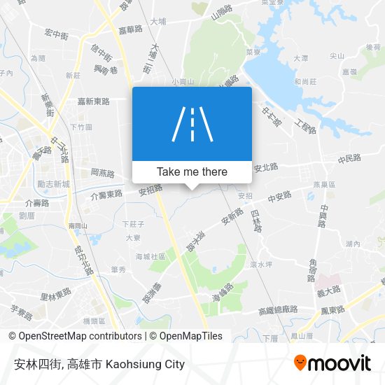 安林四街 map