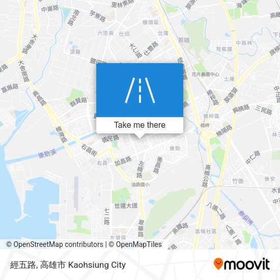 經五路 map