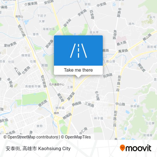 安泰街 map