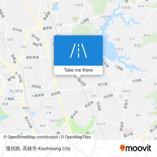 瓊招路地圖