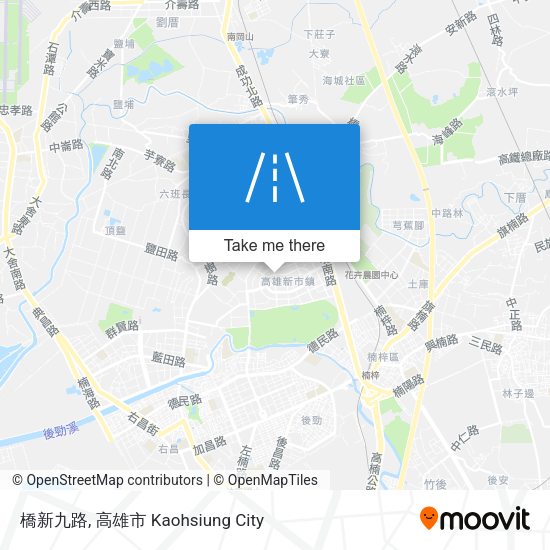 橋新九路 map