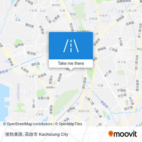 後勁東路 map