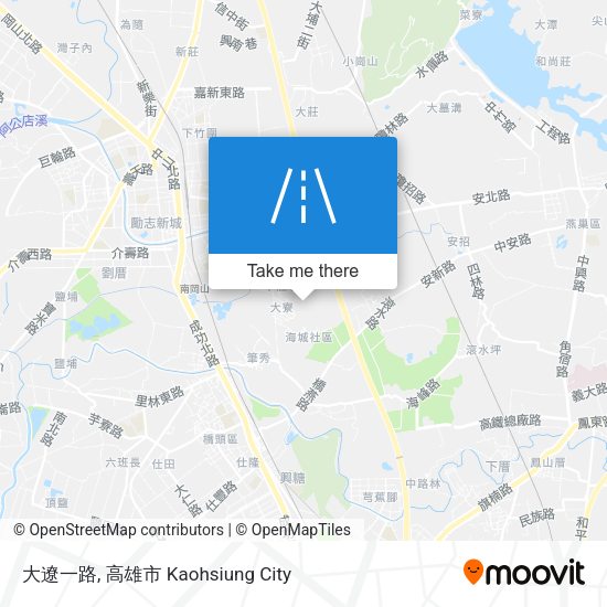 大遼一路 map