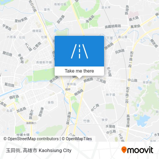 玉田街 map