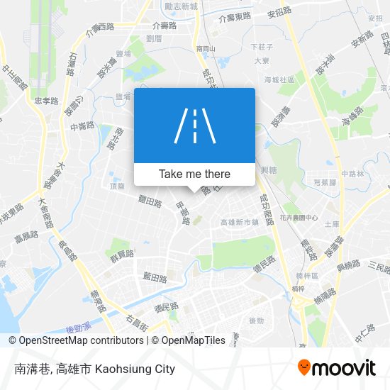 南溝巷 map