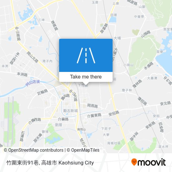 竹圍東街91巷 map