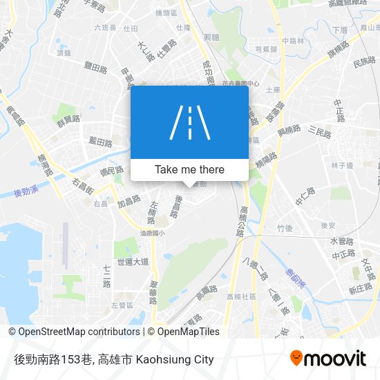 後勁南路153巷 map