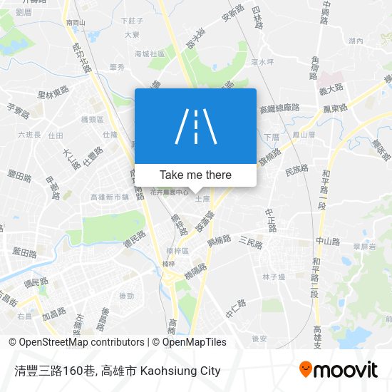 清豐三路160巷 map