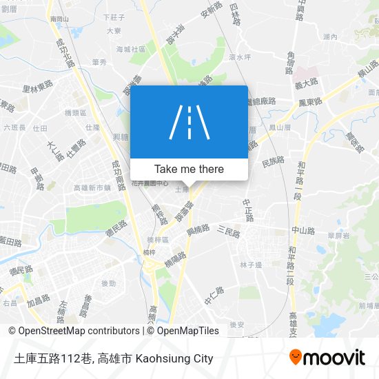 土庫五路112巷 map