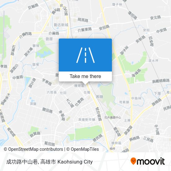 成功路中山巷 map