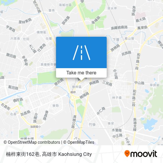 楠梓東街162巷地圖