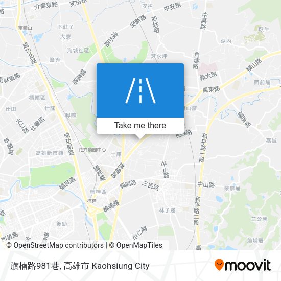旗楠路981巷 map