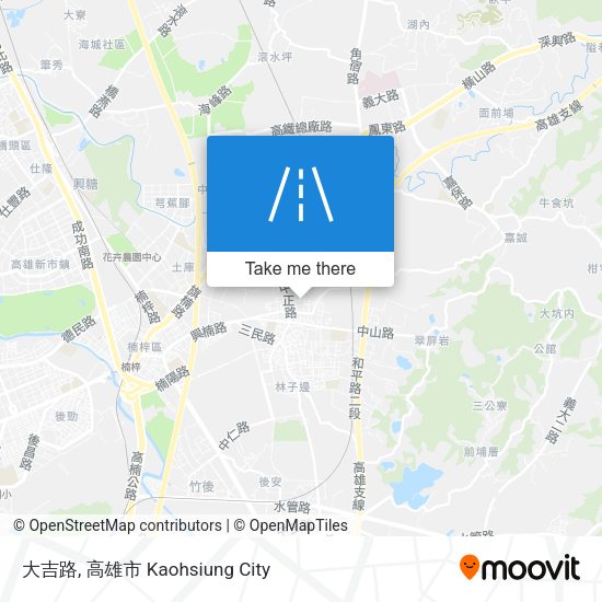 大吉路 map