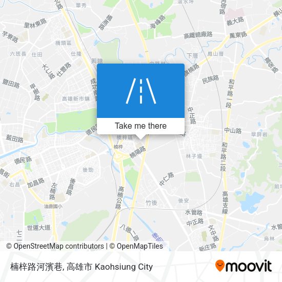 楠梓路河濱巷 map