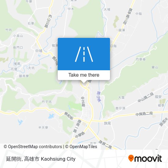 延開街 map
