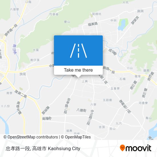 忠孝路一段 map