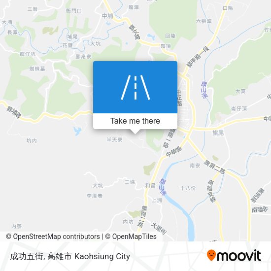 成功五街 map