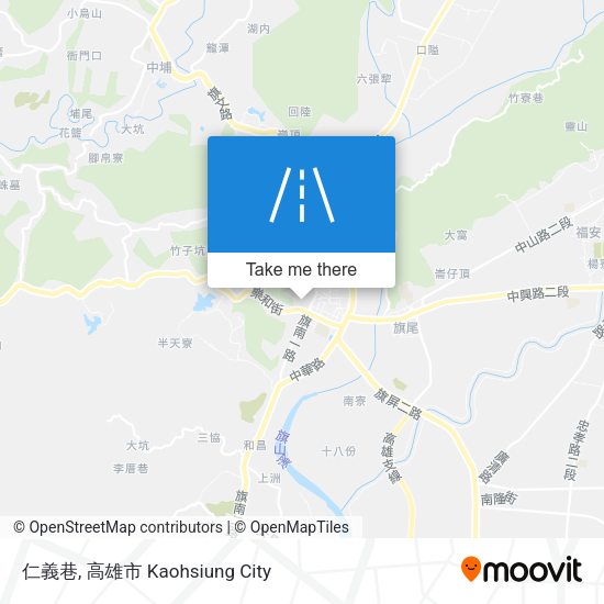 仁義巷地圖