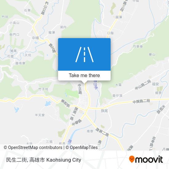 民生二街地圖