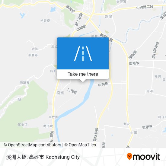 溪洲大橋 map
