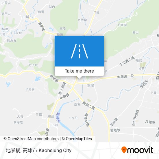 地景橋 map