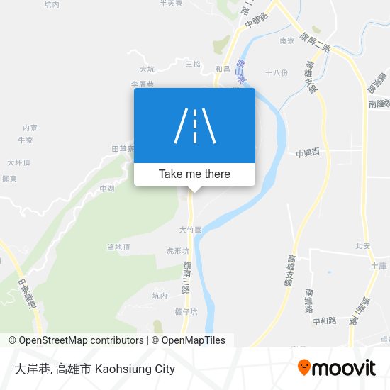 大岸巷 map