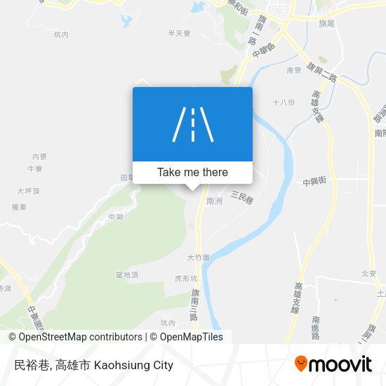 民裕巷地圖