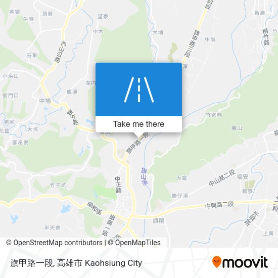 旗甲路一段 map