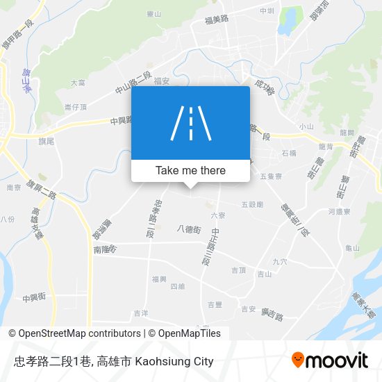 忠孝路二段1巷地圖