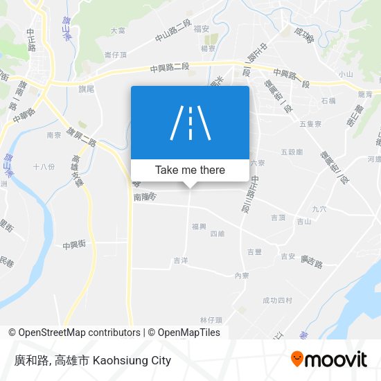廣和路地圖