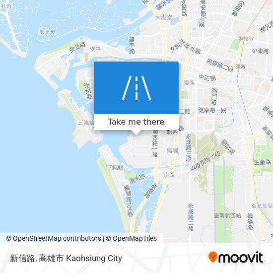 新信路地圖